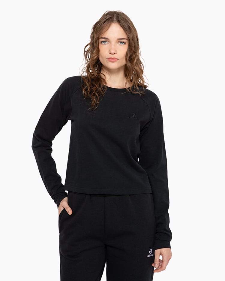 Polo Manga Larga Small Star Chevron