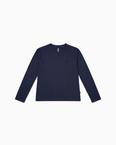 Polo Manga Larga Small Star Chevron
