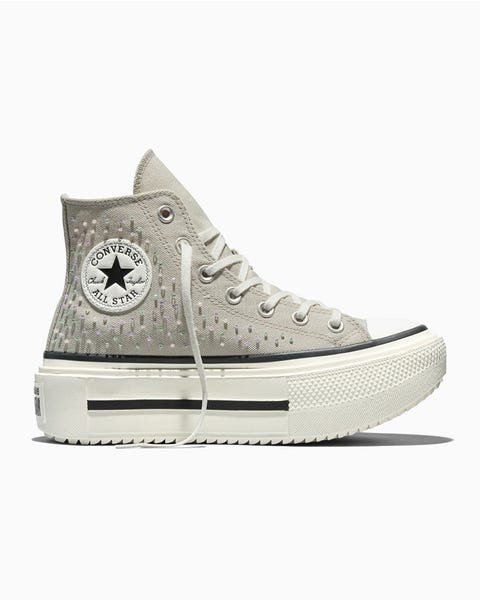 Chuck Taylor All Star Double Stack Platform Beaded