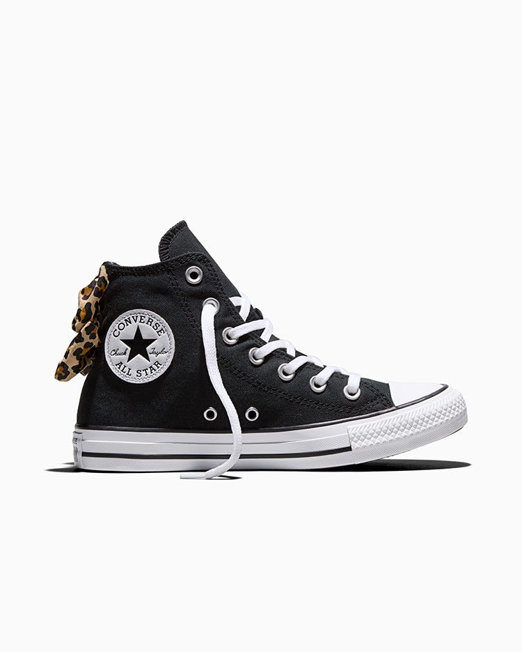 Chuck Taylor All Star Leopard Bow