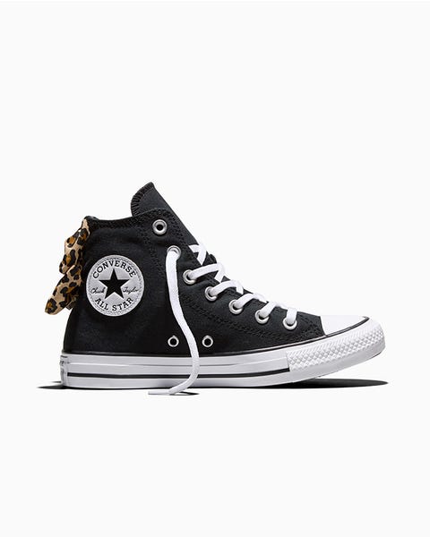 Chuck Taylor All Star Leopard Bow