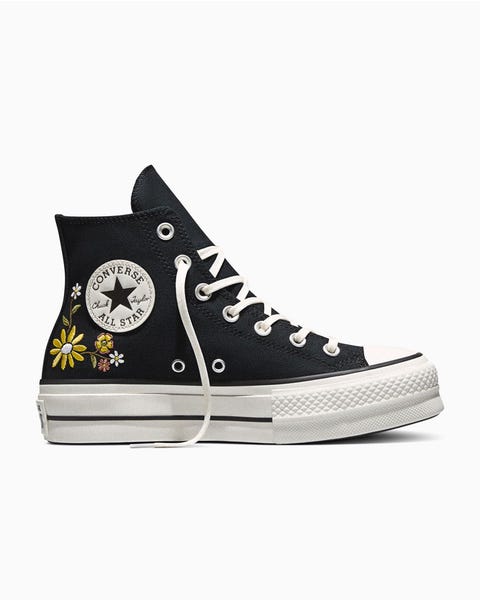 Chuck Taylor All Star Lift Platform Embroidered Florals