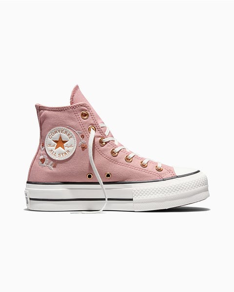 Chuck Taylor All Star Lift Platform Sequin Flowers